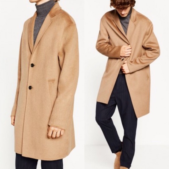 ZARA WOOL COAT - Picture 1 of 8